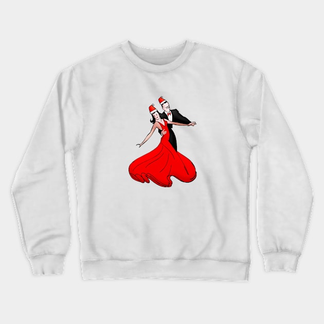 Christmas Couple Crewneck Sweatshirt by psanchez